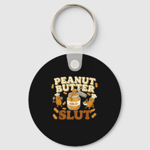 Peanut Butter Funny Peanut Butter Lovers Apparel Key Ring