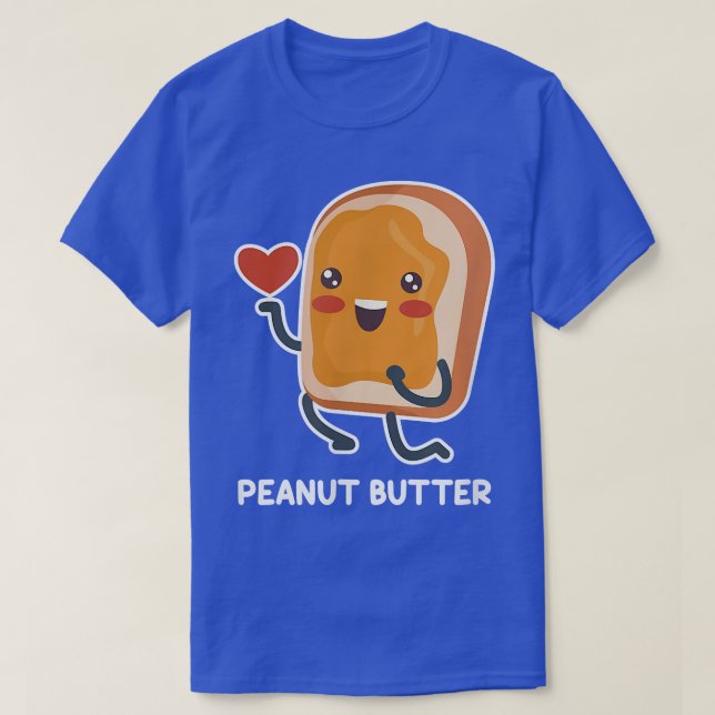 Peanut Butter Jelly Matching Couples Lover Hallowe T-Shirt (Design Front)
