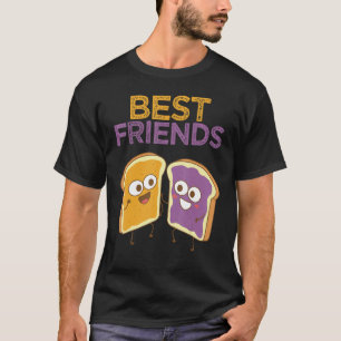 Peanut Butter Jelly Sandwich Matching Bff Food 1 T-Shirt