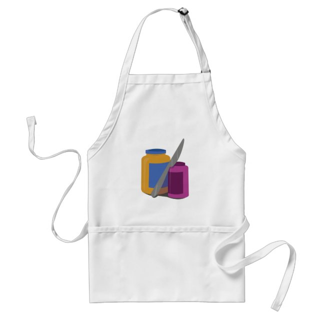 Peanut Butter & Jelly Standard Apron (Front)