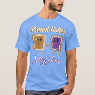 Peanut Butter Jelly Time Bff Love Match Perfect267 T-Shirt