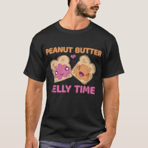 Peanut Butter Jelly Time BFF Love Match Perfect T-Shirt