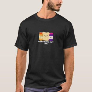 Peanut Butter Jelly Time BFF Love Match Perfect T-Shirt