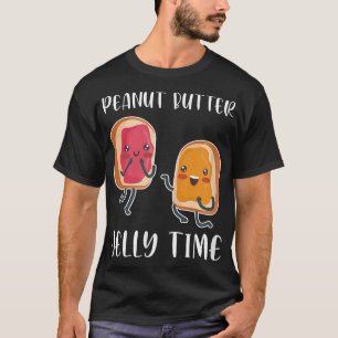 Peanut Butter Jelly Time BFF Love Match Perfect T-Shirt