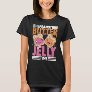 Peanut Butter Jelly Time Sandwich Mix Recipe T-Shirt