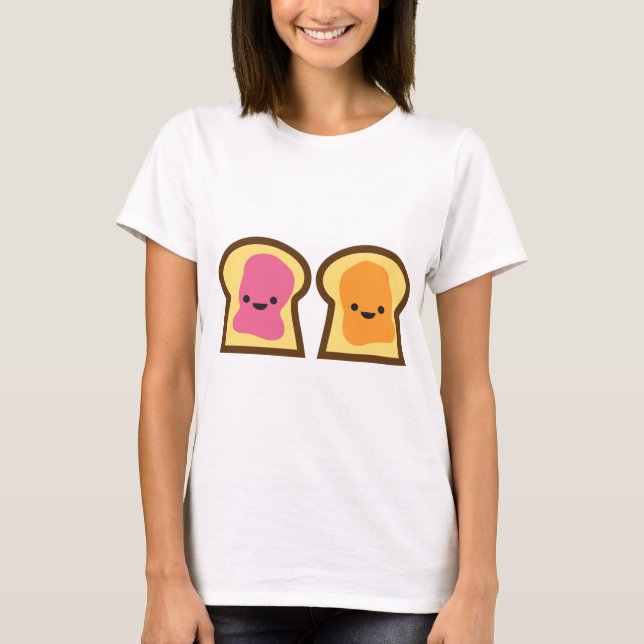 Peanut Butter Jelly Time! T-Shirt (Front)