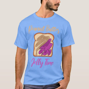 Peanut Butter Jelly Time Vibes Match Perfect 2692 T-Shirt
