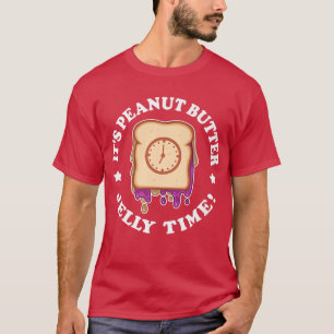 Peanut Butter Jelly Time Vibes Match Perfect 383  T-Shirt