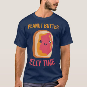 Peanut Butter Jelly Time Vibes Match Perfect Premi T-Shirt