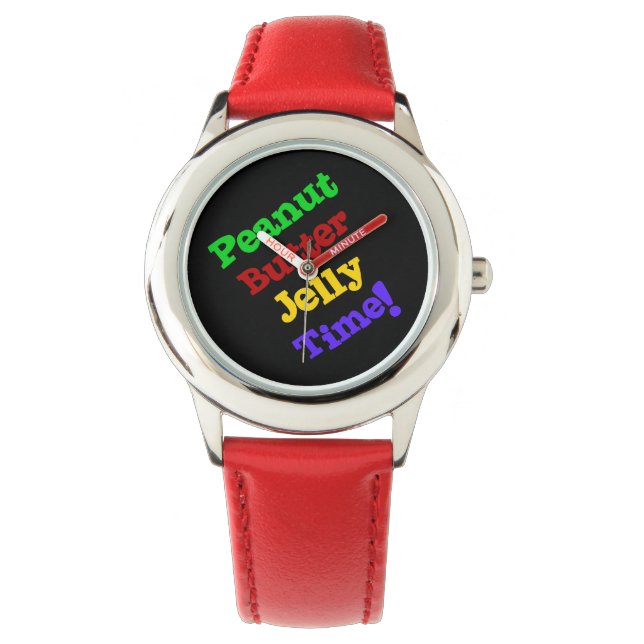 Peanut Butter Jelly Time - Watch (Front)