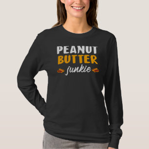 Peanut Butter Junkie Jelly Food Graphic T-Shirt