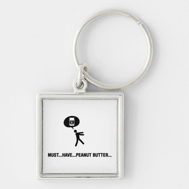 Peanut Butter Lover Key Ring (Front)