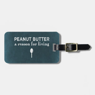 Peanut Butter Luggage Tag