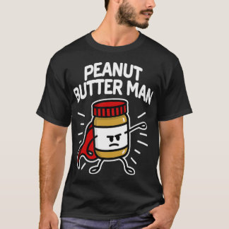 Peanut butter man Super hero toddler jelly T-Shirt