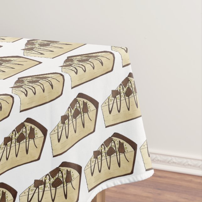 Peanut Butter Pie Social Party Dessert Bake Sale Tablecloth (In Situ)