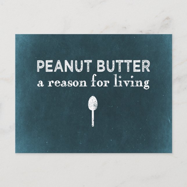 Peanut Butter Postcard (Front)