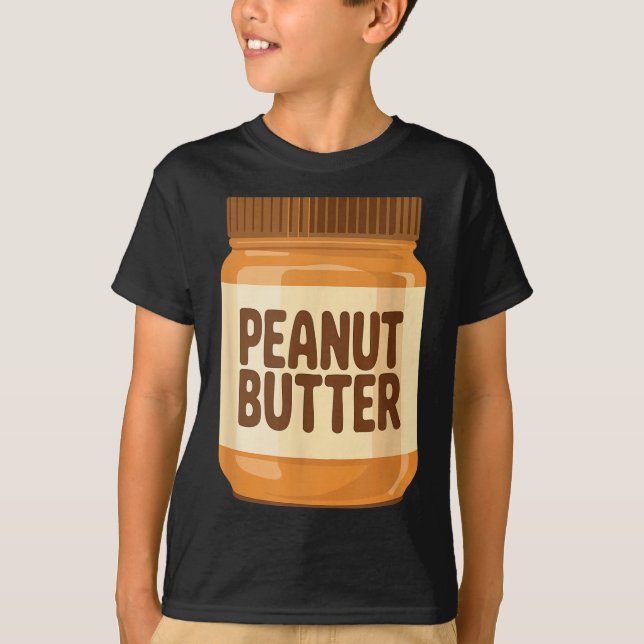 Peanut Butter Shirt Adult Men Women Kids Jelly Cos (Front)