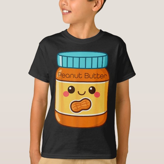 Peanut Butter Shirt Adult Men Women Kids Jelly Cos (Front)
