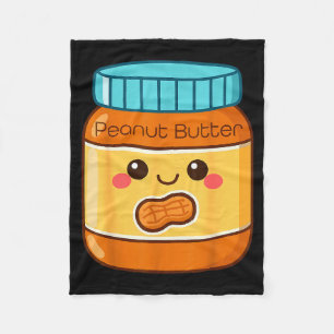 Peanut Butter Shirt Adult Men Women Kids Jelly Cos Fleece Blanket