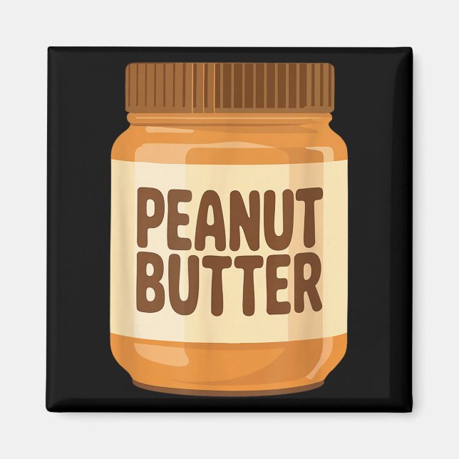 Peanut Butter Shirt Adult Men Women Kids Jelly Cos Magnet (Front)
