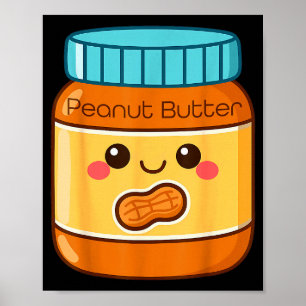 Peanut Butter Shirt Adult Men Women Kids Jelly Cos Poster