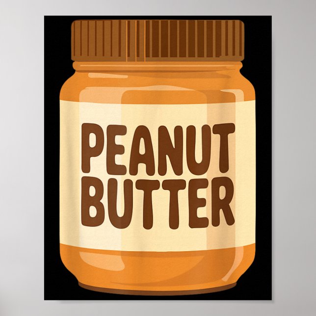 Peanut Butter Shirt Adult Men Women Kids Jelly Cos Poster (Front)
