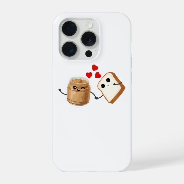 Peanut butter to my toast iPhone 15 Plus Case (Back)