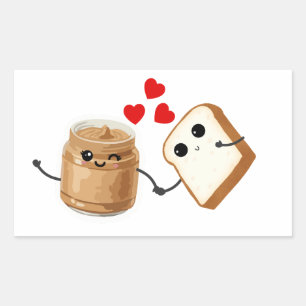 Peanut Butter to my toast Sticker