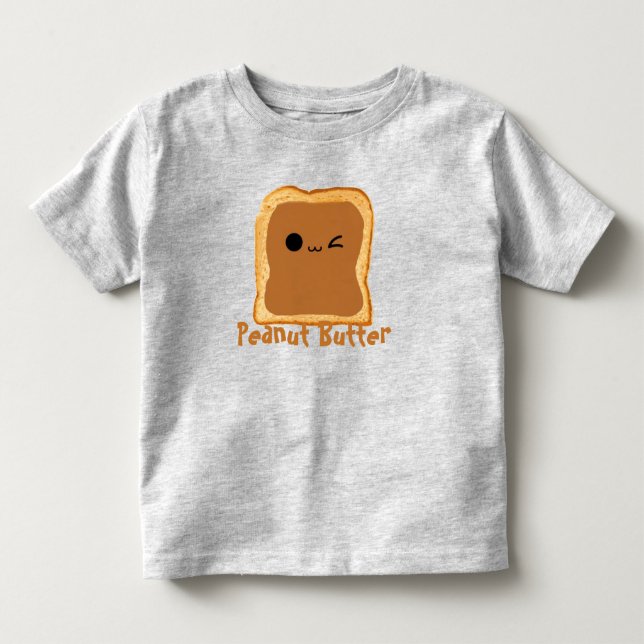 Peanut Butter Toddler T-Shirt (Front)