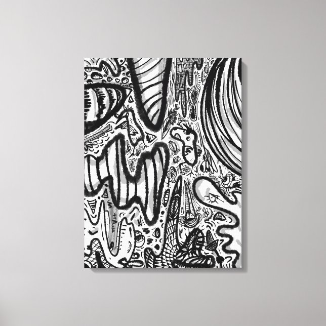 Peanut Canvas Print (Front)