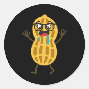 Peanut Classic Round Sticker