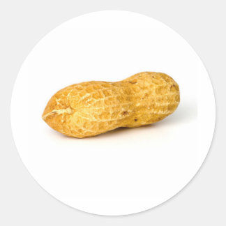 Peanut Classic Round Sticker