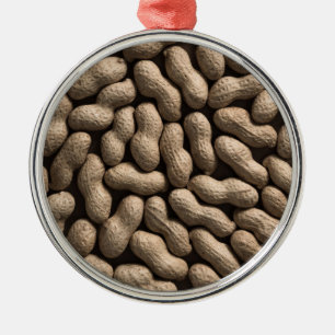 Peanut Family Metal Tree Decoration