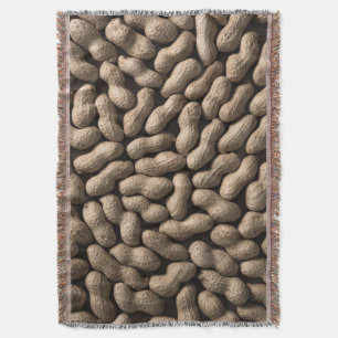 Peanut Family Throw Blanket