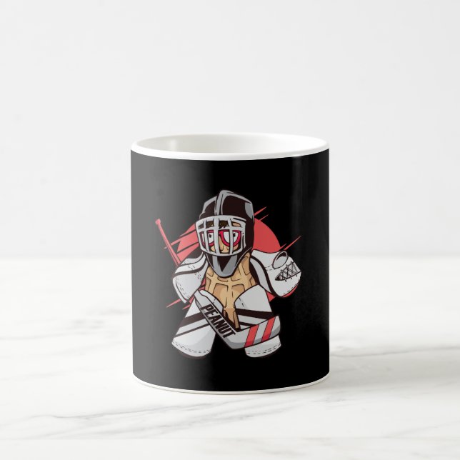 Peanut Hockey Goalie Coffee Mug (Center)