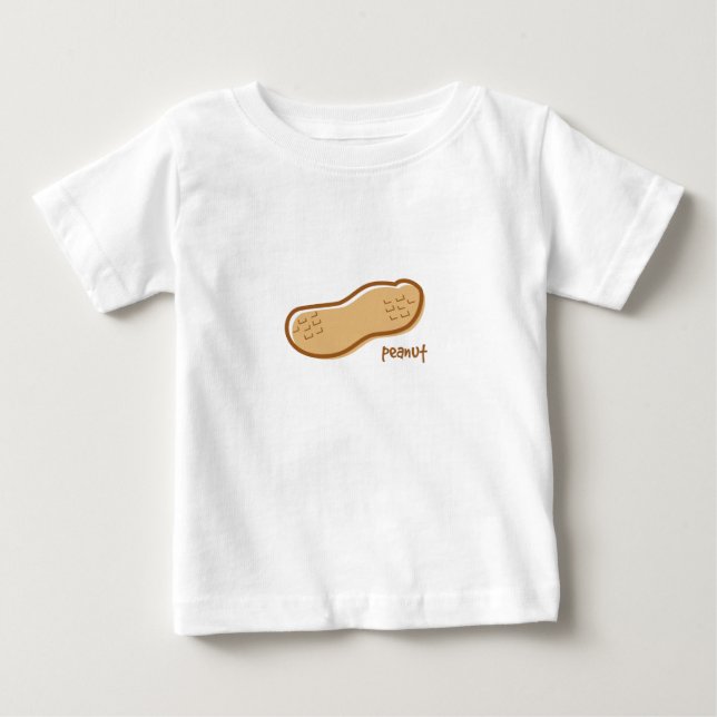 Peanut Infant Long Sleeve Baby T-Shirt (Front)
