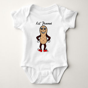 Peanut Little by Emmamm Images Baby Bodysuit