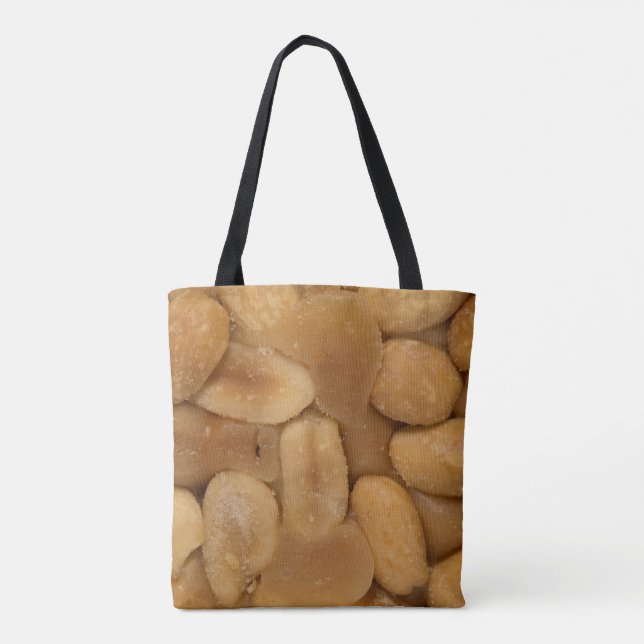 Peanut Purse Fashion Tote Bag or Shopping (Back)