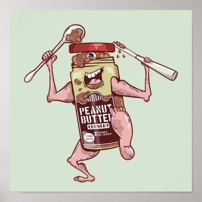 Peanut Putter Monster Poster (Front)