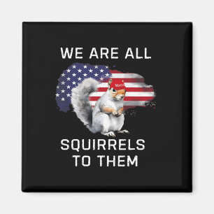 Peanut The Squirrel - Justice For Peanut Mega Paea Magnet