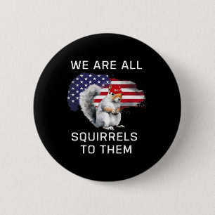 Peanut The Squirrel - Justice For Peanut Mega Pean 6 Cm Round Badge