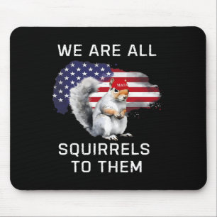 Peanut The Squirrel - Justice For Peanut Mega Pean Mouse Mat