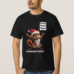 Peanut the Squirrel Justice MAGA Christmas T-Shirt