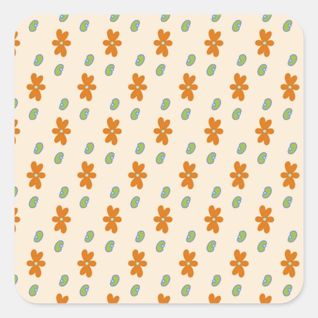 Peanut What Happened?  Square Sticker (Front)