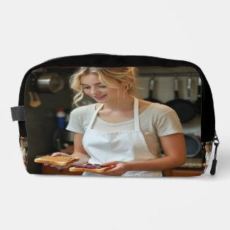 Peanutbutter and Jelly Sandwich Custom Dopp Kit