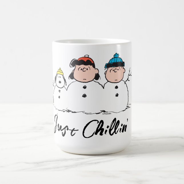 Peanuts | 3 Person Snowman Coffee Mug (Center)