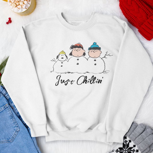 Peanuts | 3 Person Snowman Sweatshirt (Creator Uploaded)