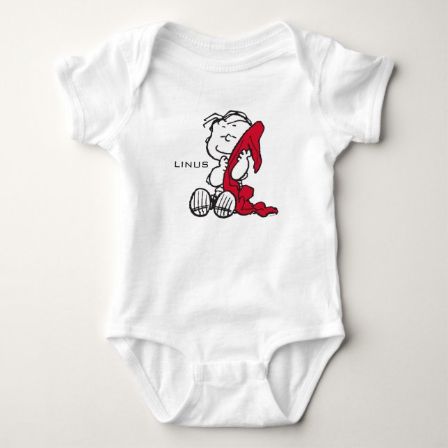 Peanuts | A Linus Smile Baby Bodysuit (Front)
