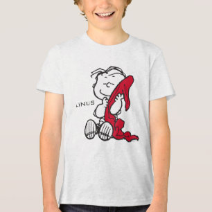 Peanuts   A Linus Smile Tri-Blend Shirt