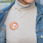Peanuts | A Snoopy Happy Dance 6 Cm Round Badge<br><div class="desc">Add a touch of joy to your accessories with this fun button featuring Snoopy performing his iconic happy dance. Perfect for Peanuts fans,  this cheerful button brings the playful and positive spirit of Snoopy wherever you go.</div>